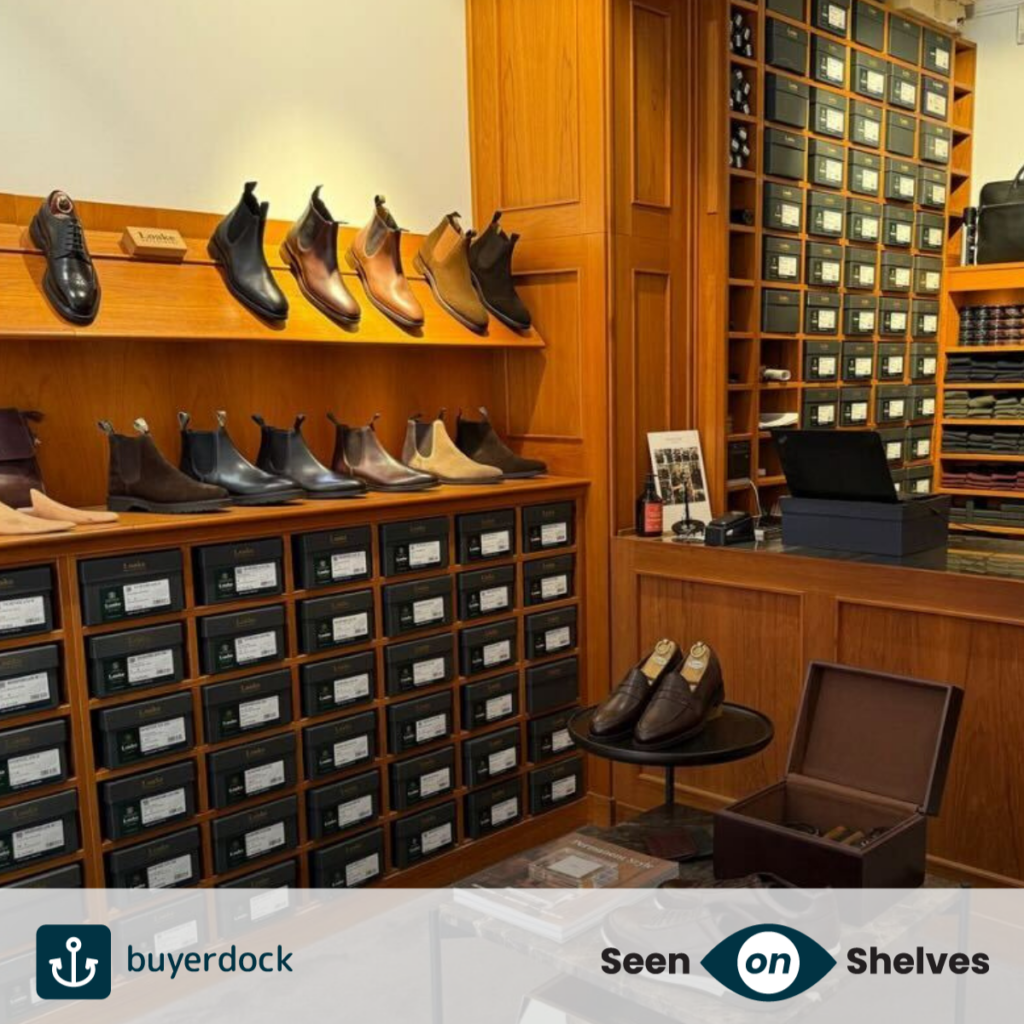 Buyerdock iQRcode spotted in Loakes in Stockholm